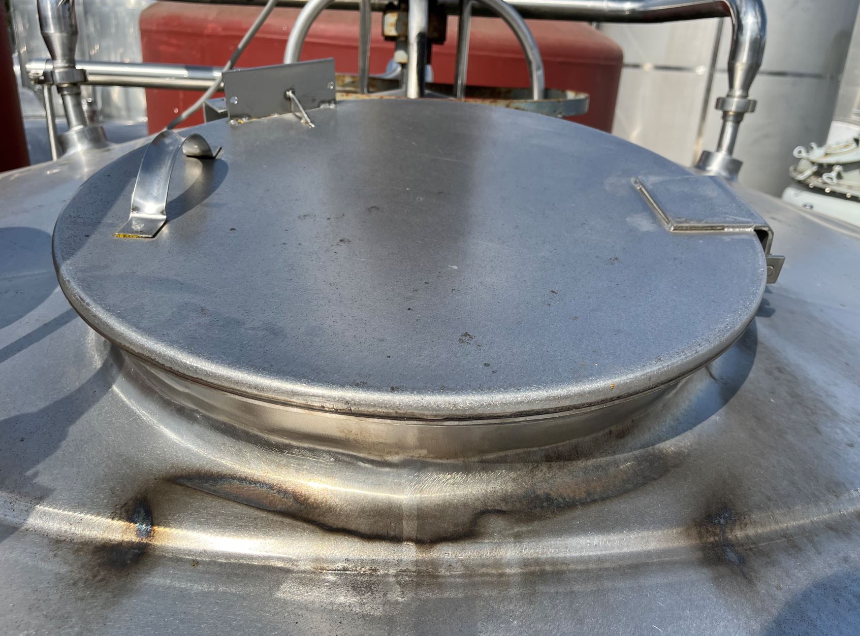 Behälter 3.500 Liter aus V2A, isoliert