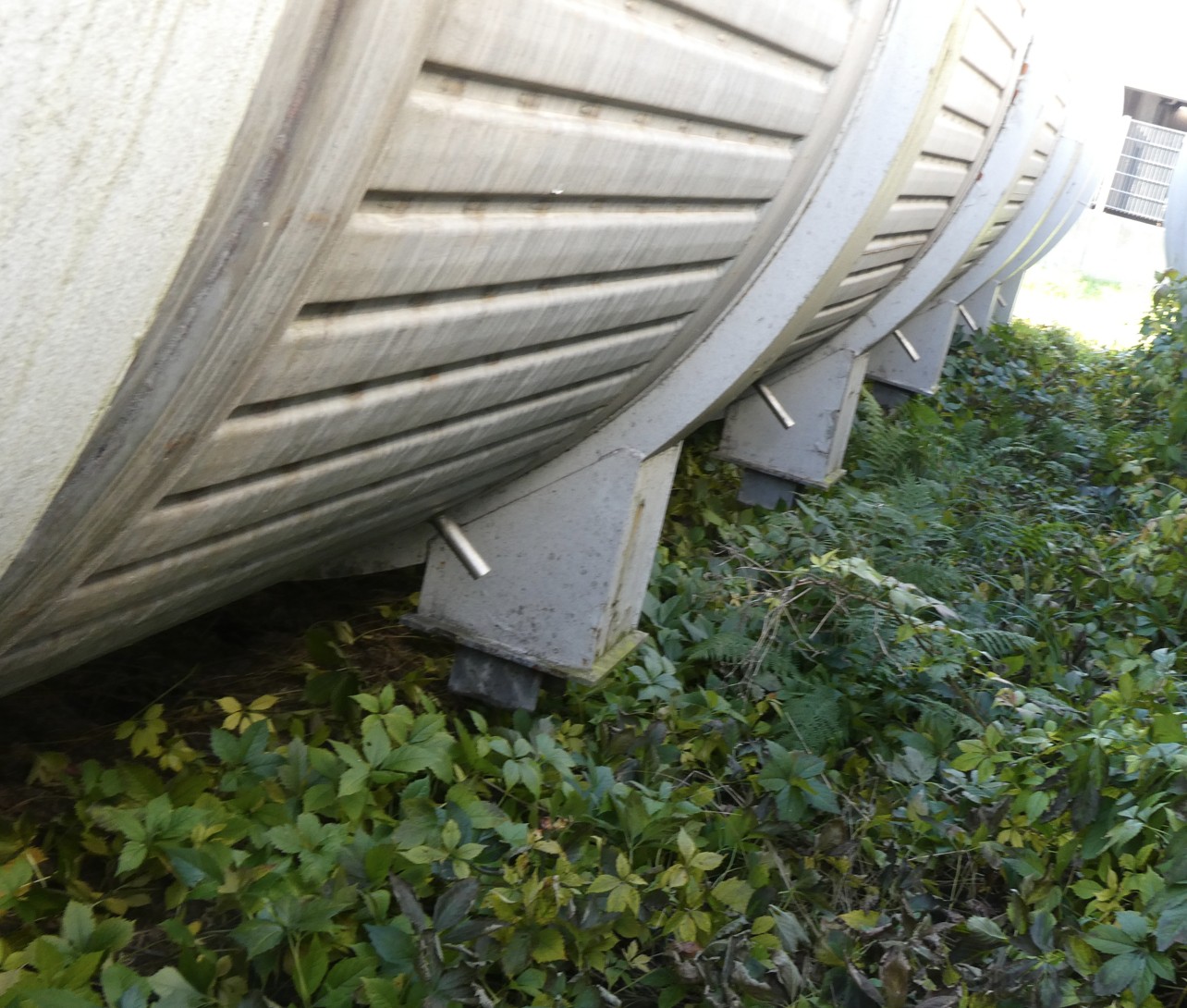 Behälter 72.500 Liter aus V2A, kühlbar