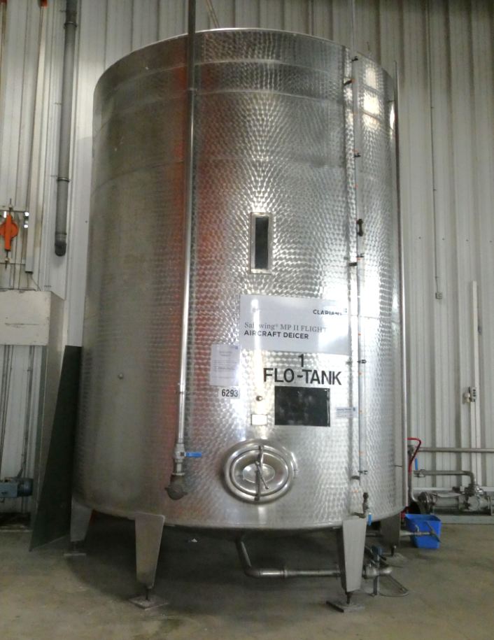 Behälter 25.000 Liter aus V2A, einwandig