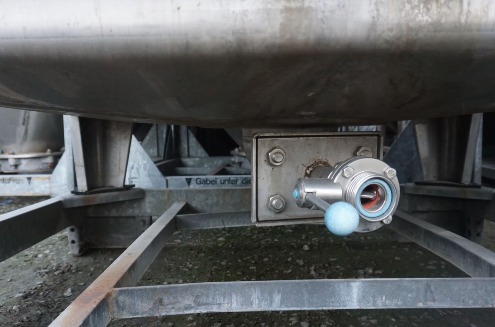 IBC-Container 1.000 Liter aus V2A einwandig