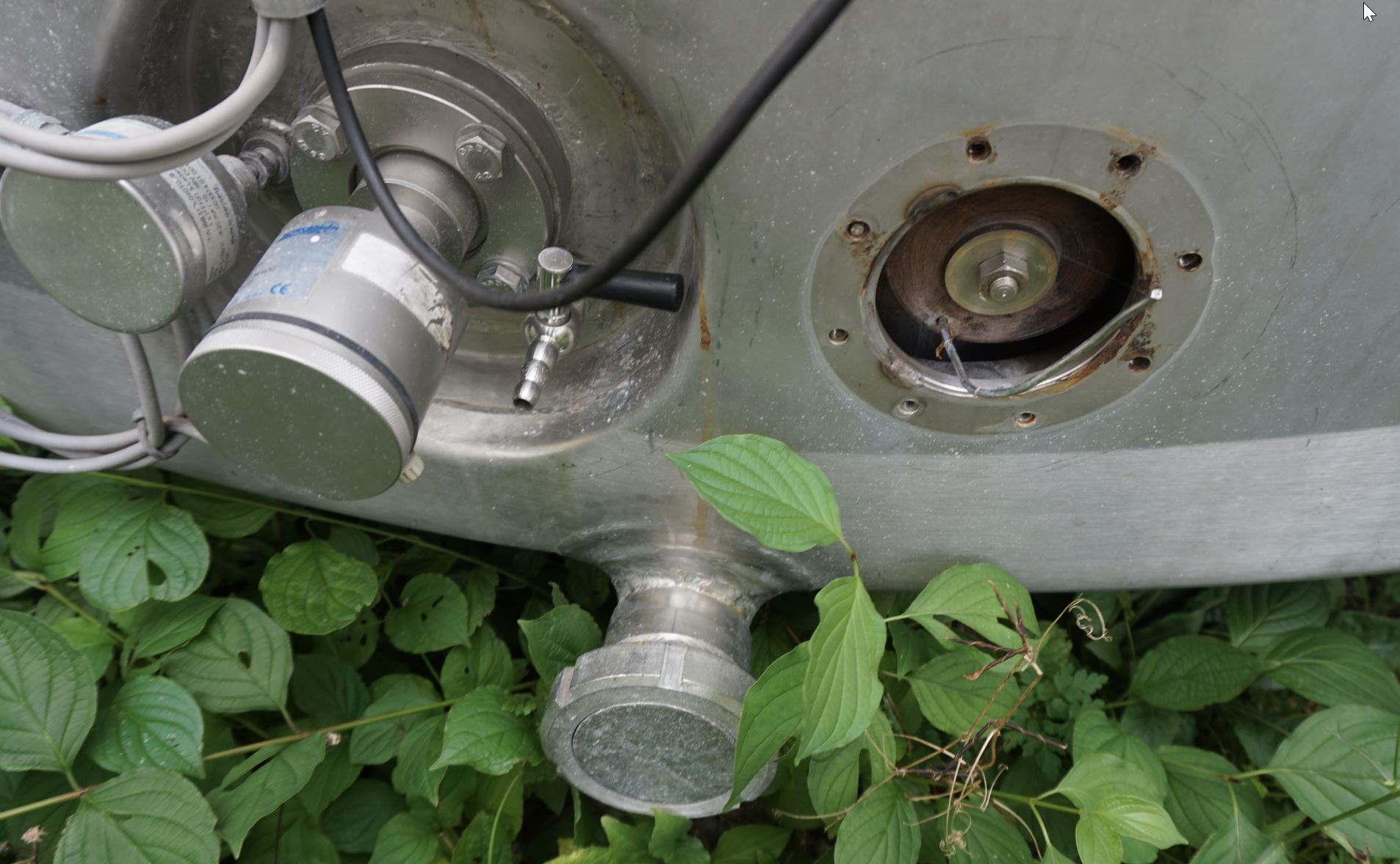 Behälter 20.000 Liter aus V2A, einwandig