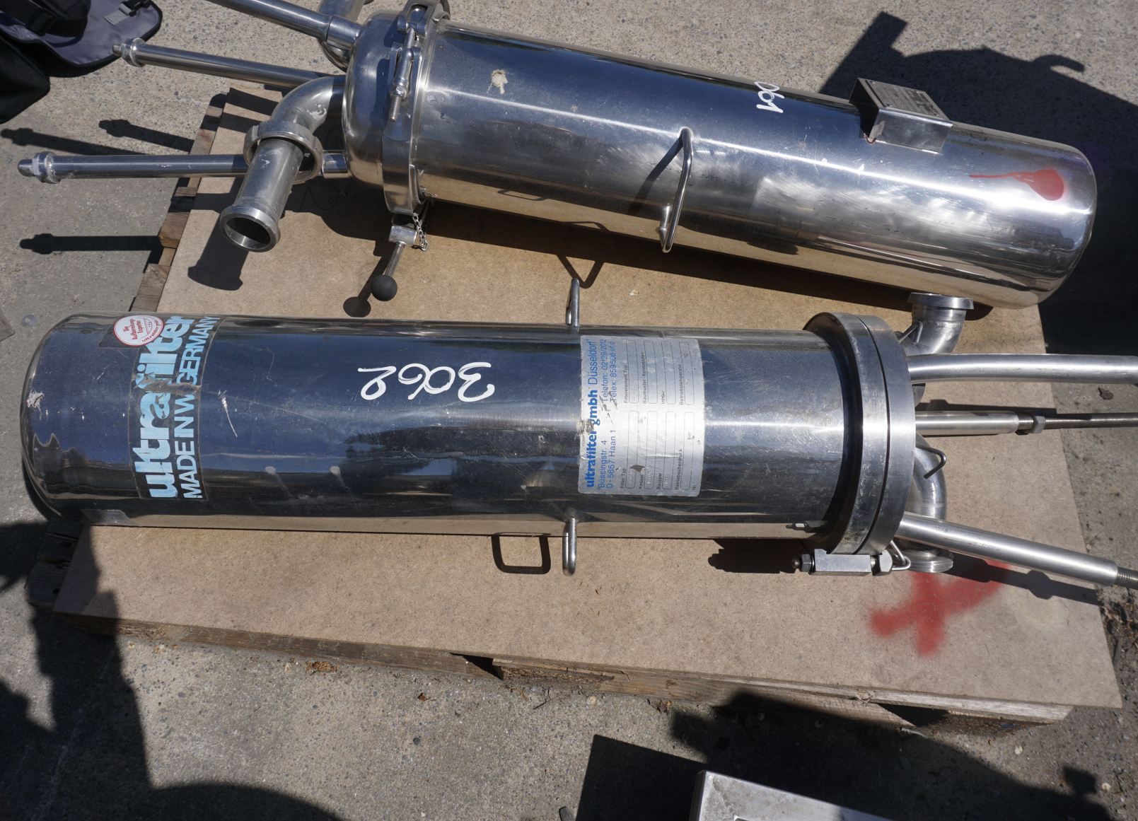 Filter 35 Liter aus V4A