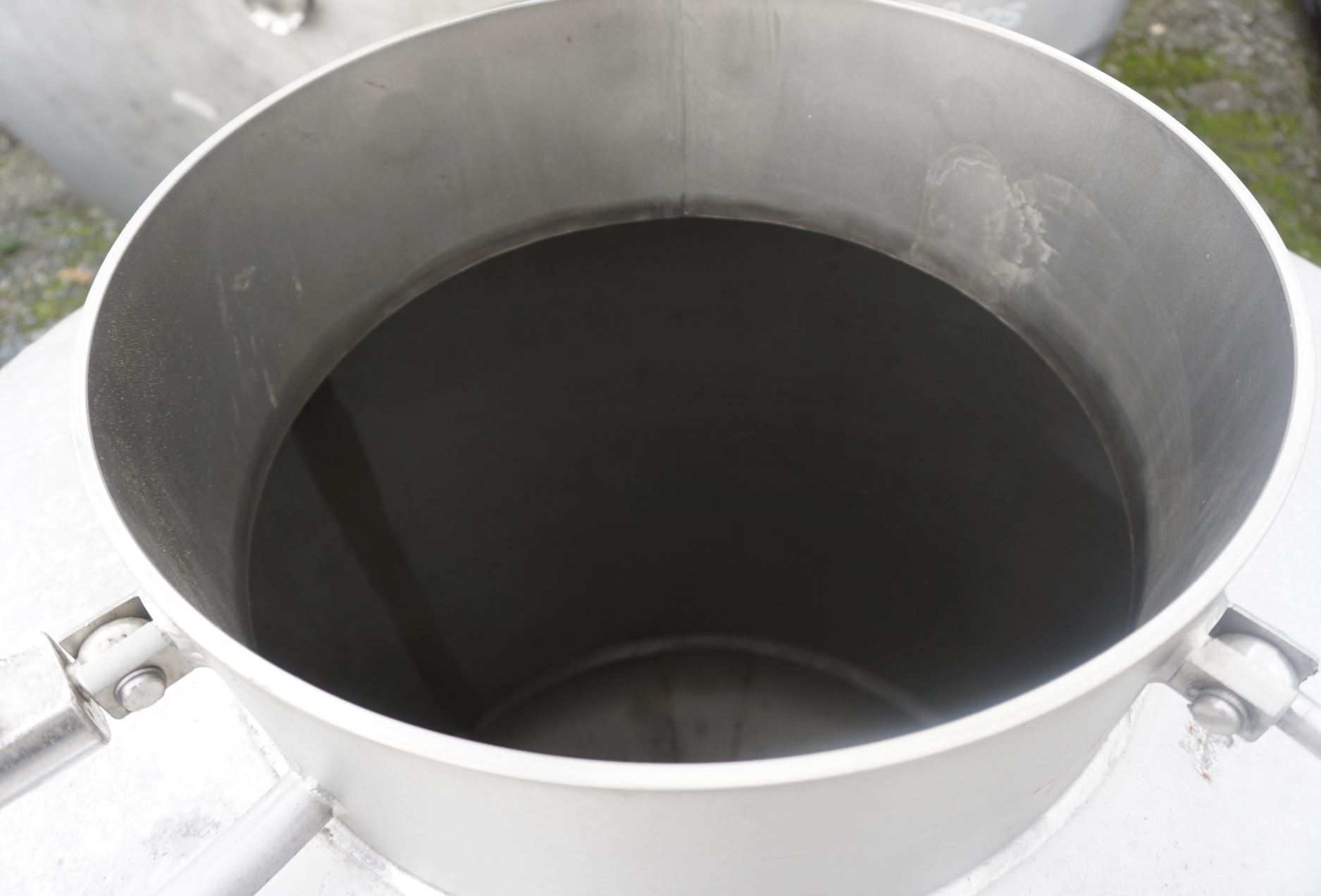 Druckbehälter 1.520 Liter aus V2A, einwandig