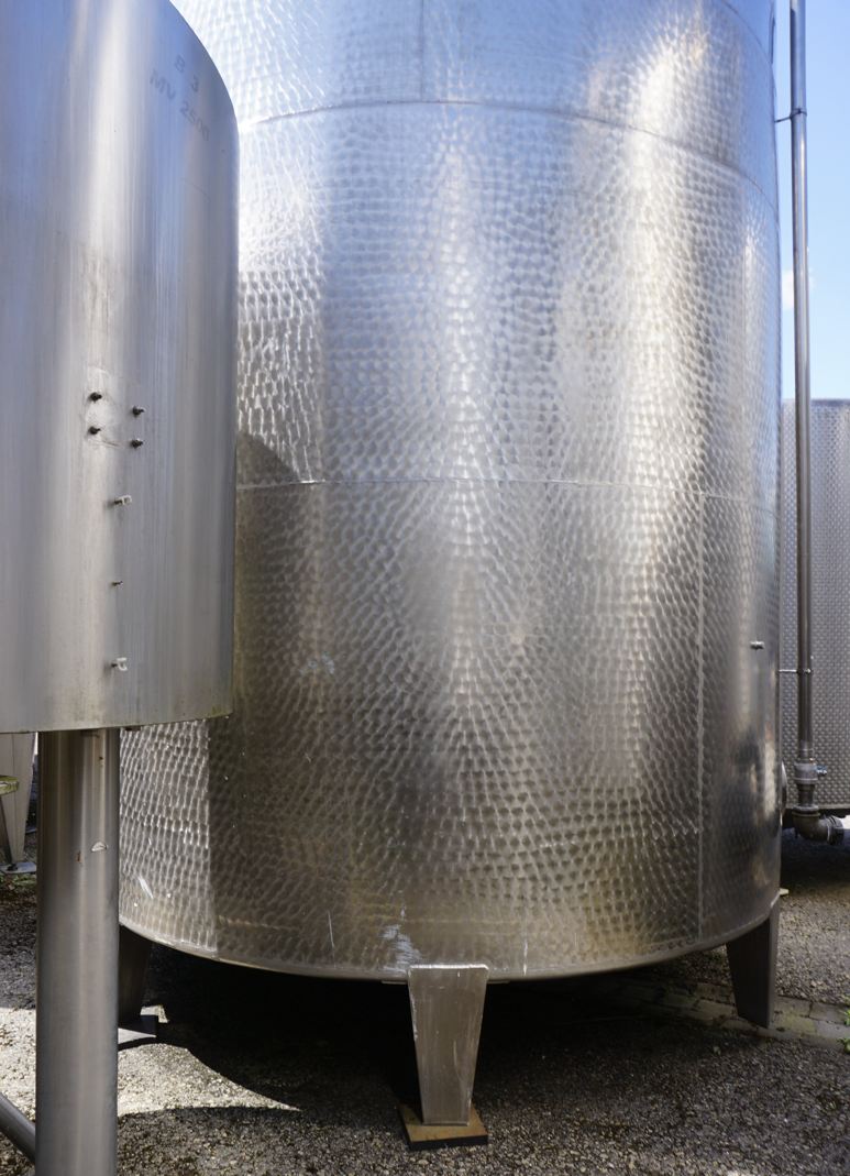 Behälter 25.000 Liter aus V2A, einwandig