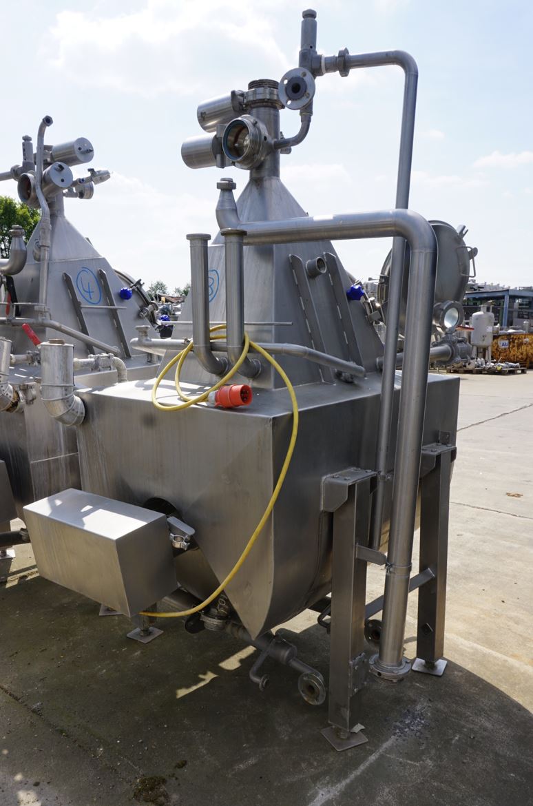 Mischer 230 Liter aus V4A, isoliert, gebraucht