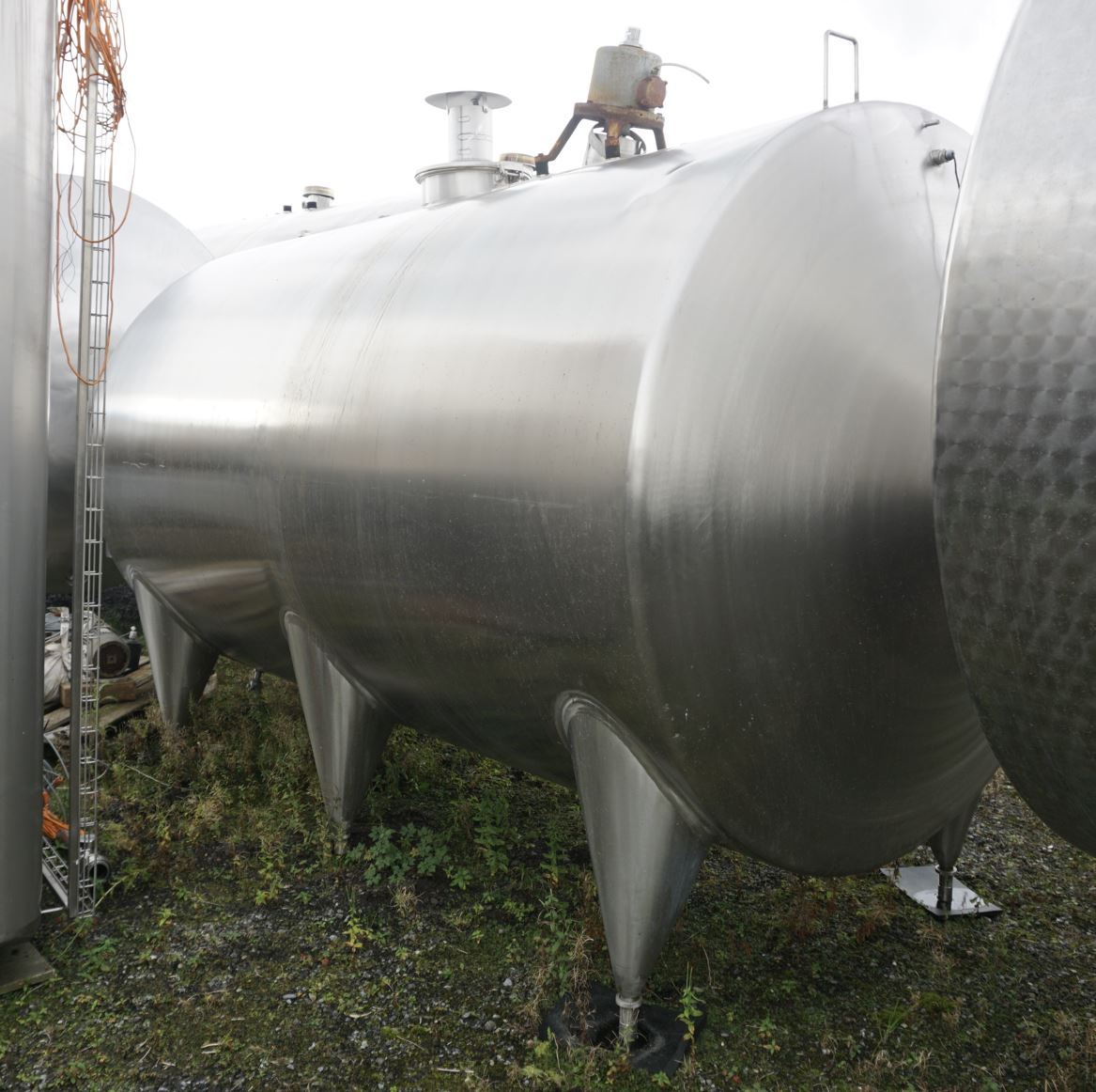 Behälter 10.000 Liter aus V2A, einwandig