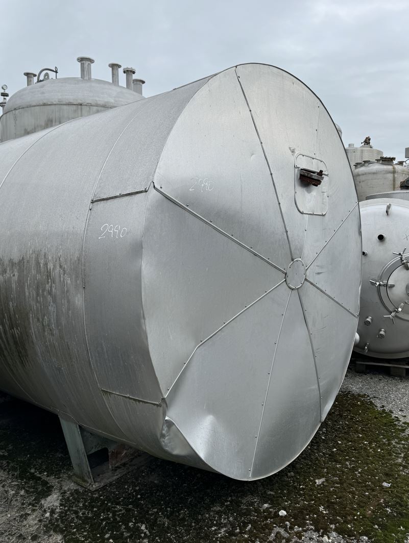Behälter 17.000 Liter aus V4A, isoliert, gebraucht