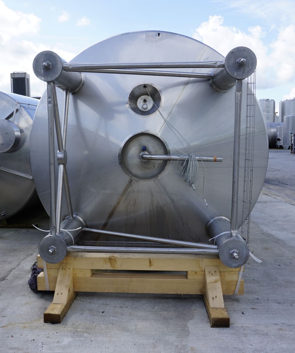 Drucktank 30.845 Liter aus V2A, temperierbar