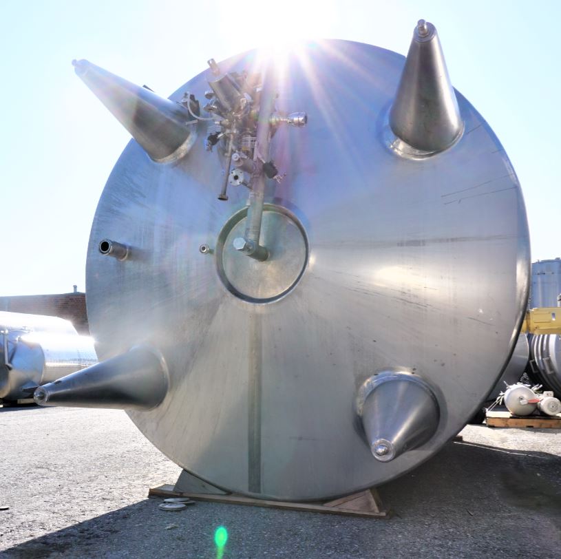 Druckbehälter 30.395 Liter aus V2A temperierbar