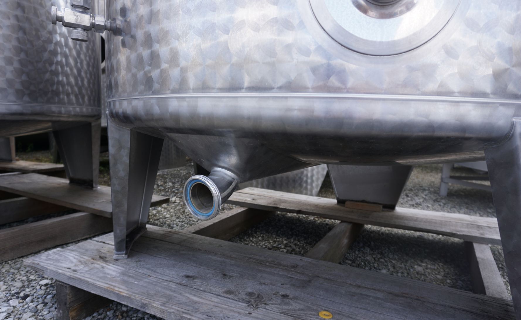 Behälter 1.550 Liter aus V2A, einwandig