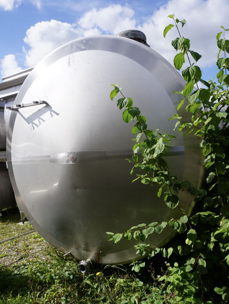 Behälter 20.000 Liter aus V2A, einwandig