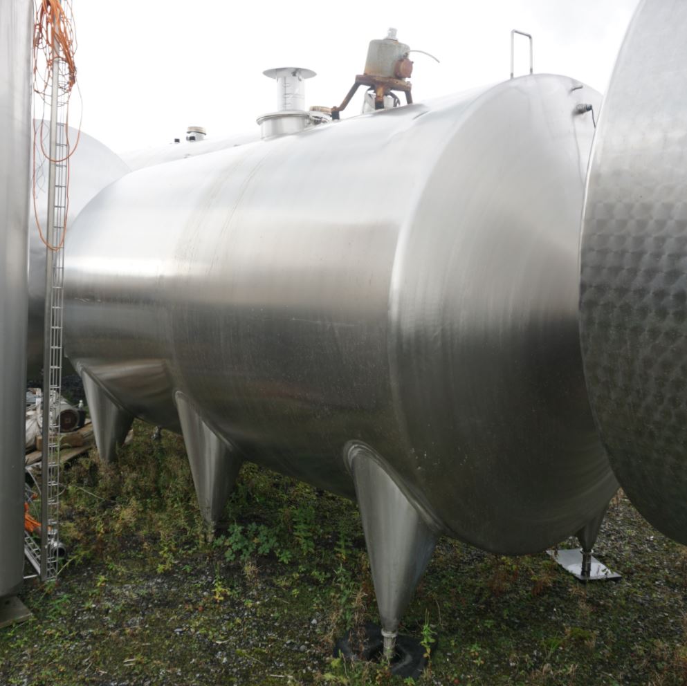 Behälter 10.000 Liter aus V2A, einwandig