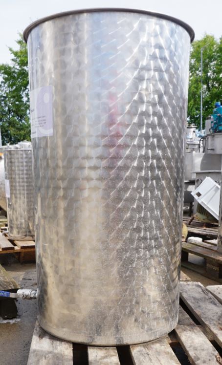 Behälter 230 Liter aus V2A einwandig
