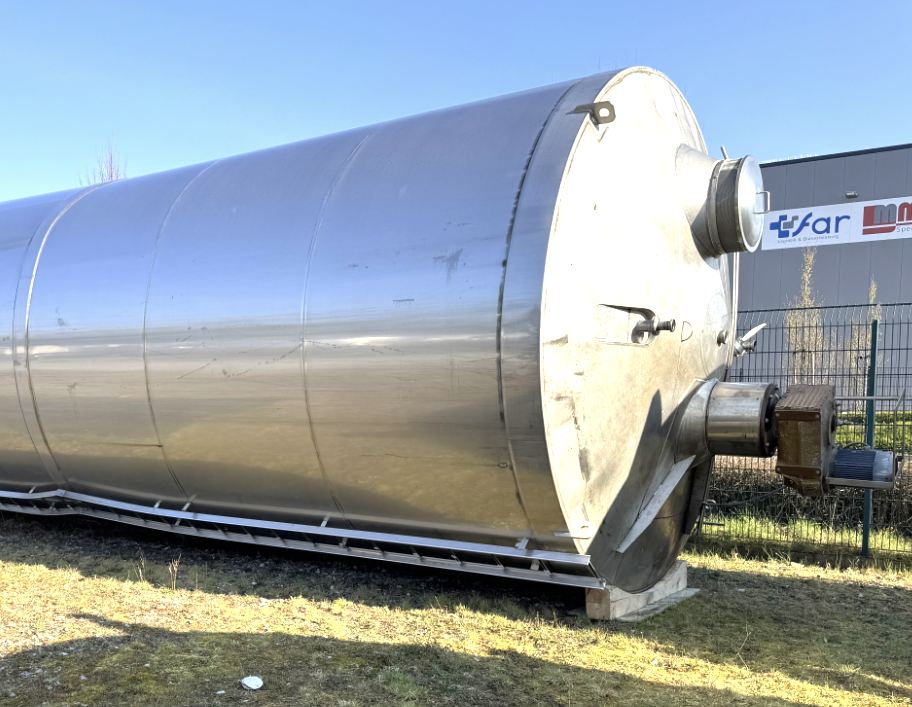 100.000 Liter Tank aus V2A, isoliert