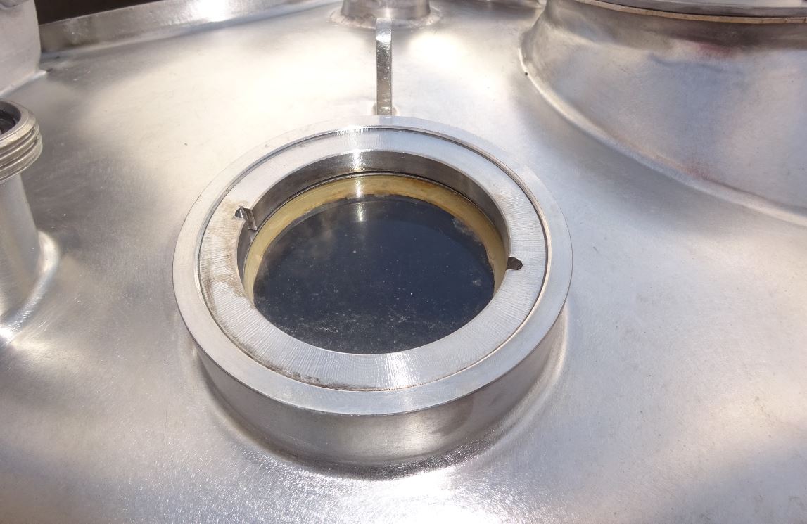 Behälter 457 Liter aus V4A isoliert, gebraucht