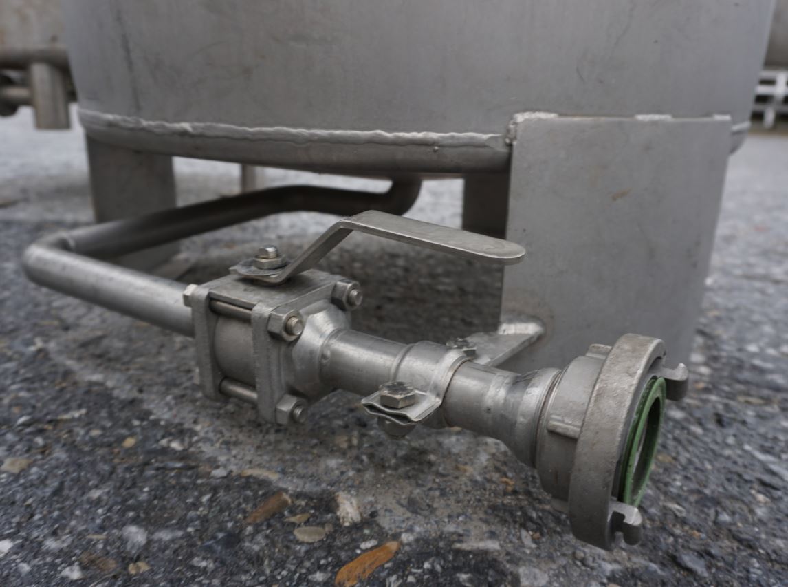 Behälter 200 Liter aus V4A, einwandig