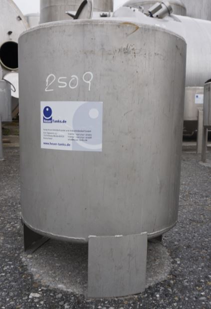 Behälter 200 Liter aus V4A, einwandig