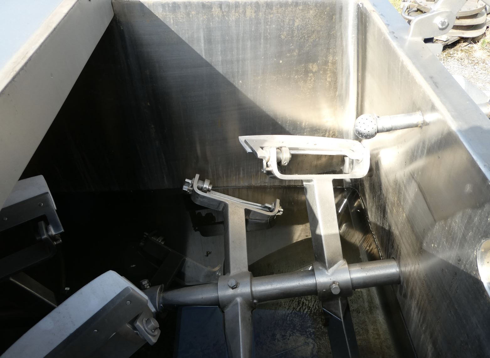 Mischbehälter 700 Liter, temperierbar, gebraucht