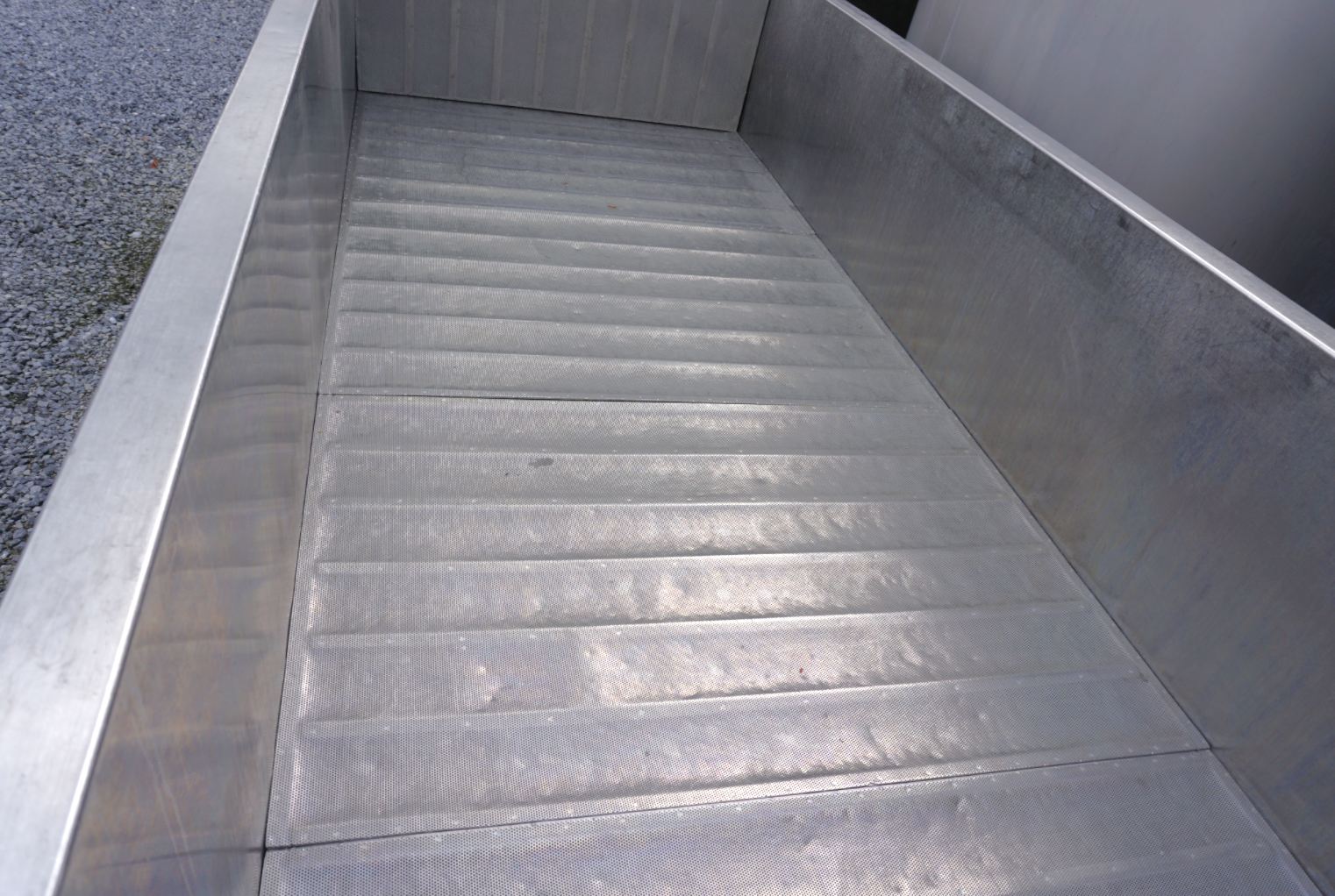 Wanne 1.000 Liter aus V2A einwandig