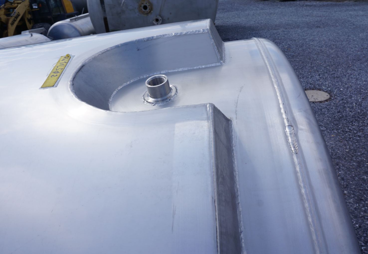 Behälter 2.530 Liter aus V4A, isoliert