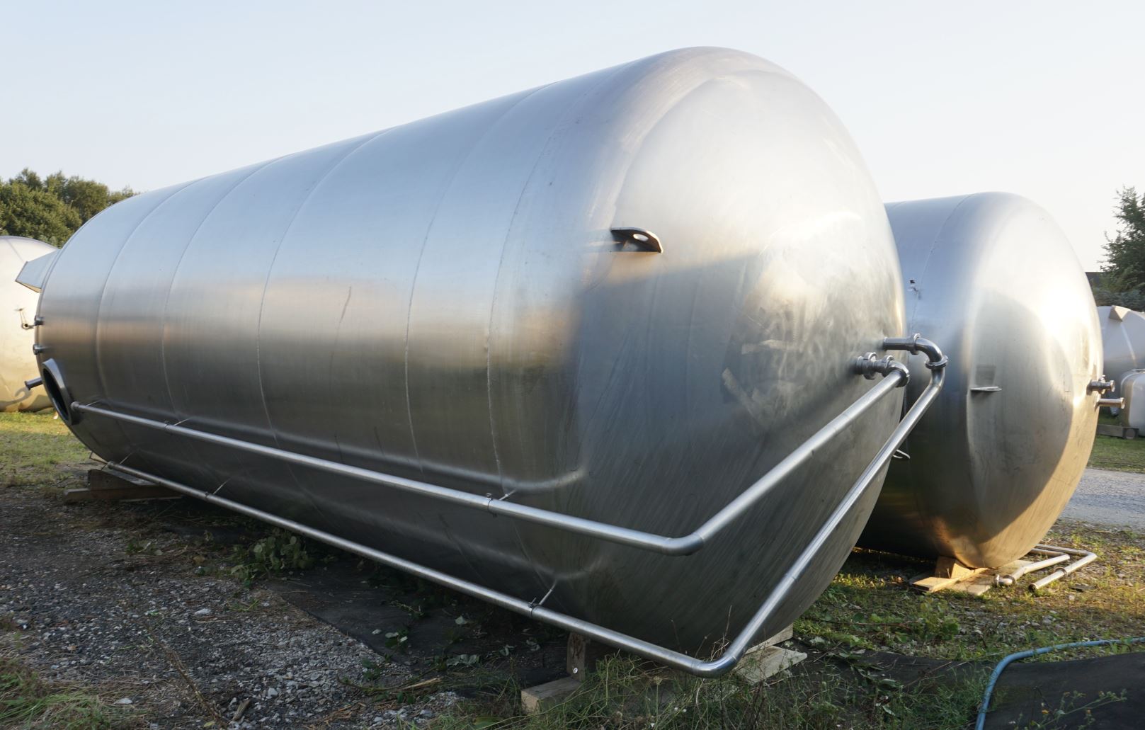 Behälter 38.000 Liter aus V2A, einwandig