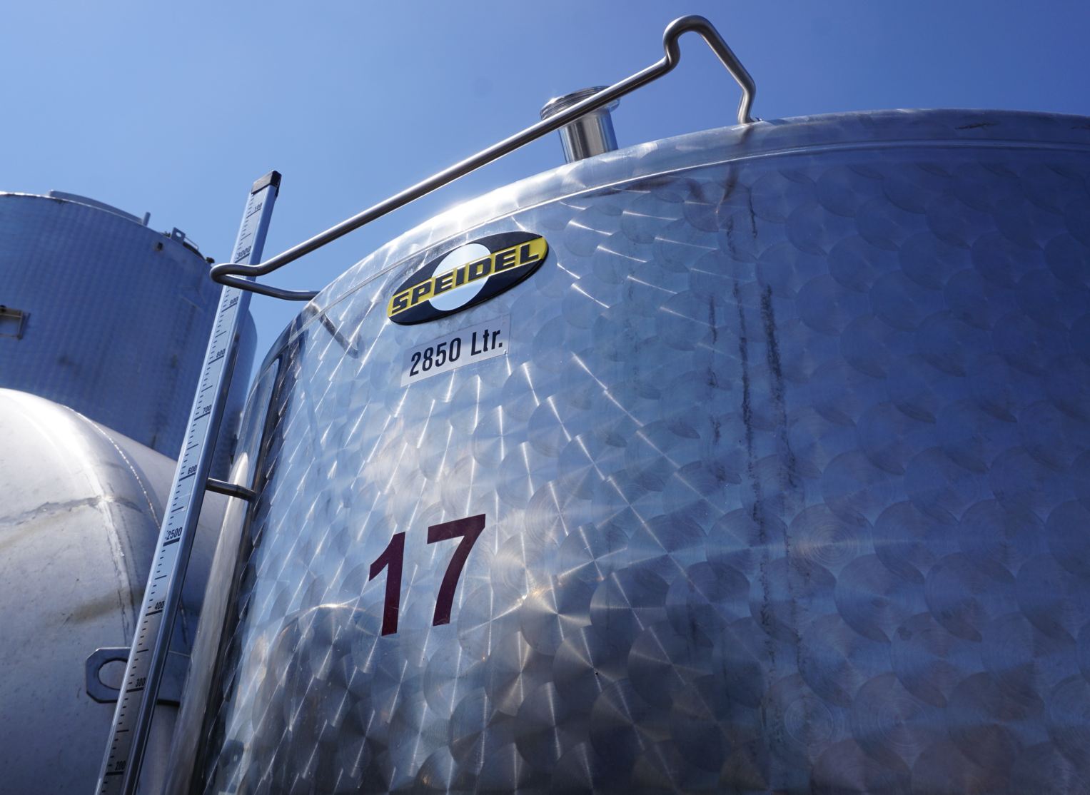 Behälter 2.850 Liter aus V2A, einwandig