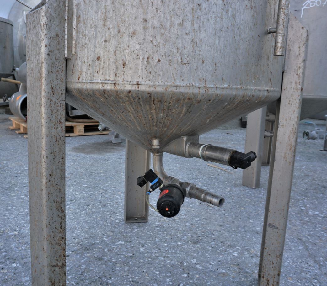 Behälter 180 Liter aus V4A, einwandig