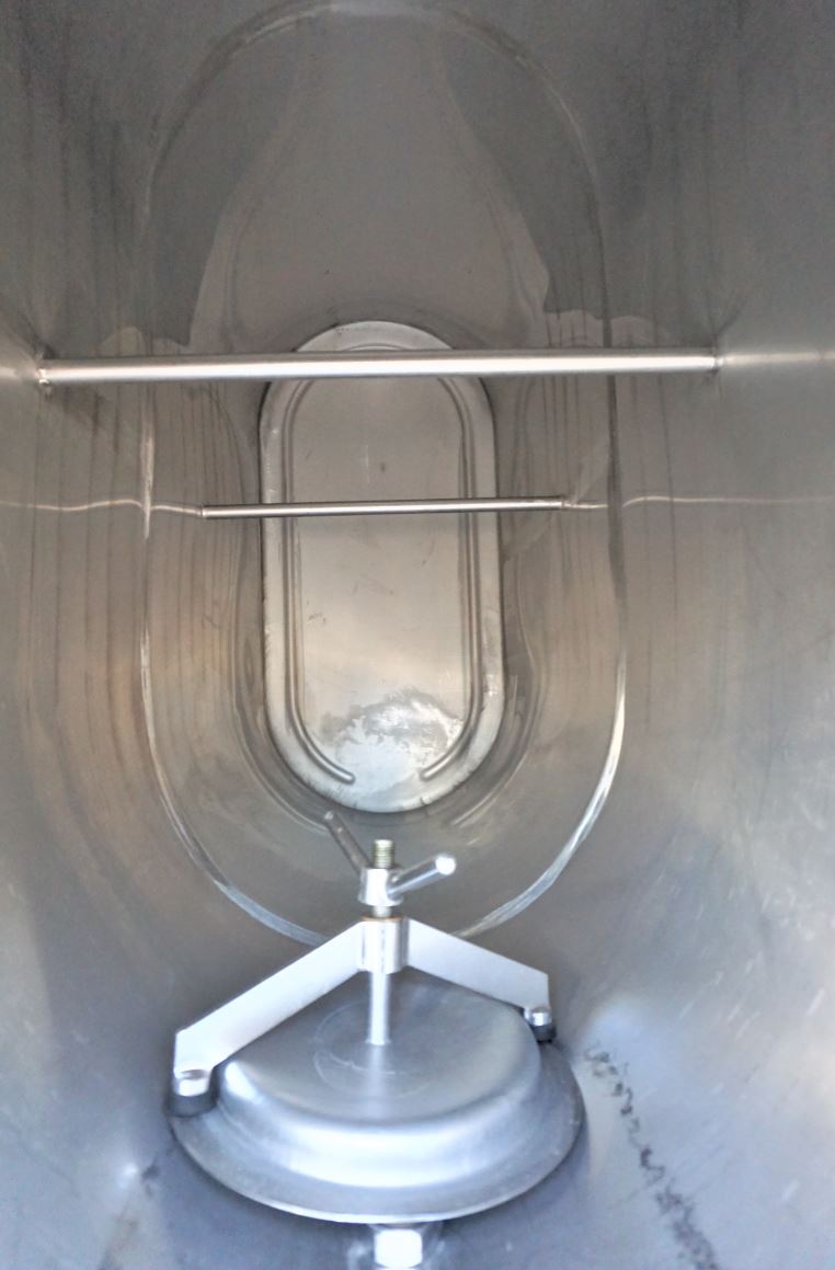 Behälter 2.500 Liter aus V2A einwandig
