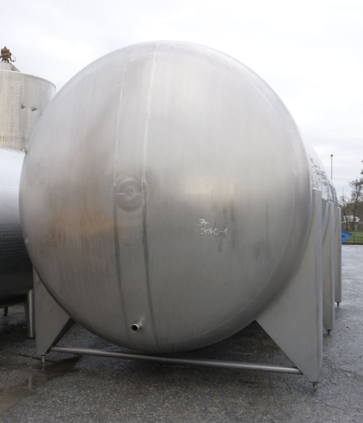 Behälter 42.000 Liter aus V2A einwandig, gebraucht