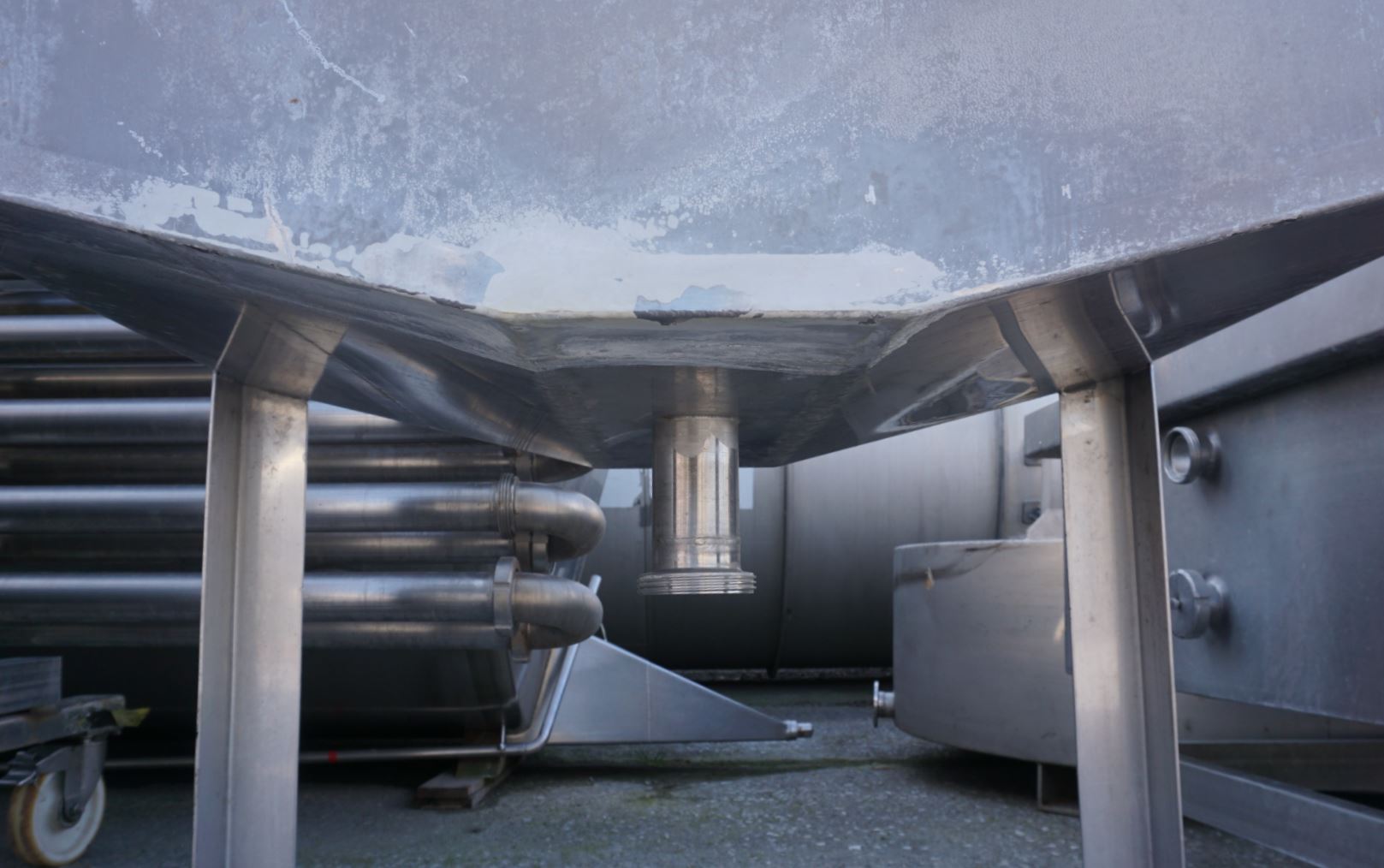 Behälter 600 Liter aus V4A, einwandig