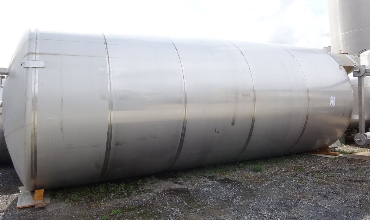Behälter 50.350 Liter aus V2A, einwandig