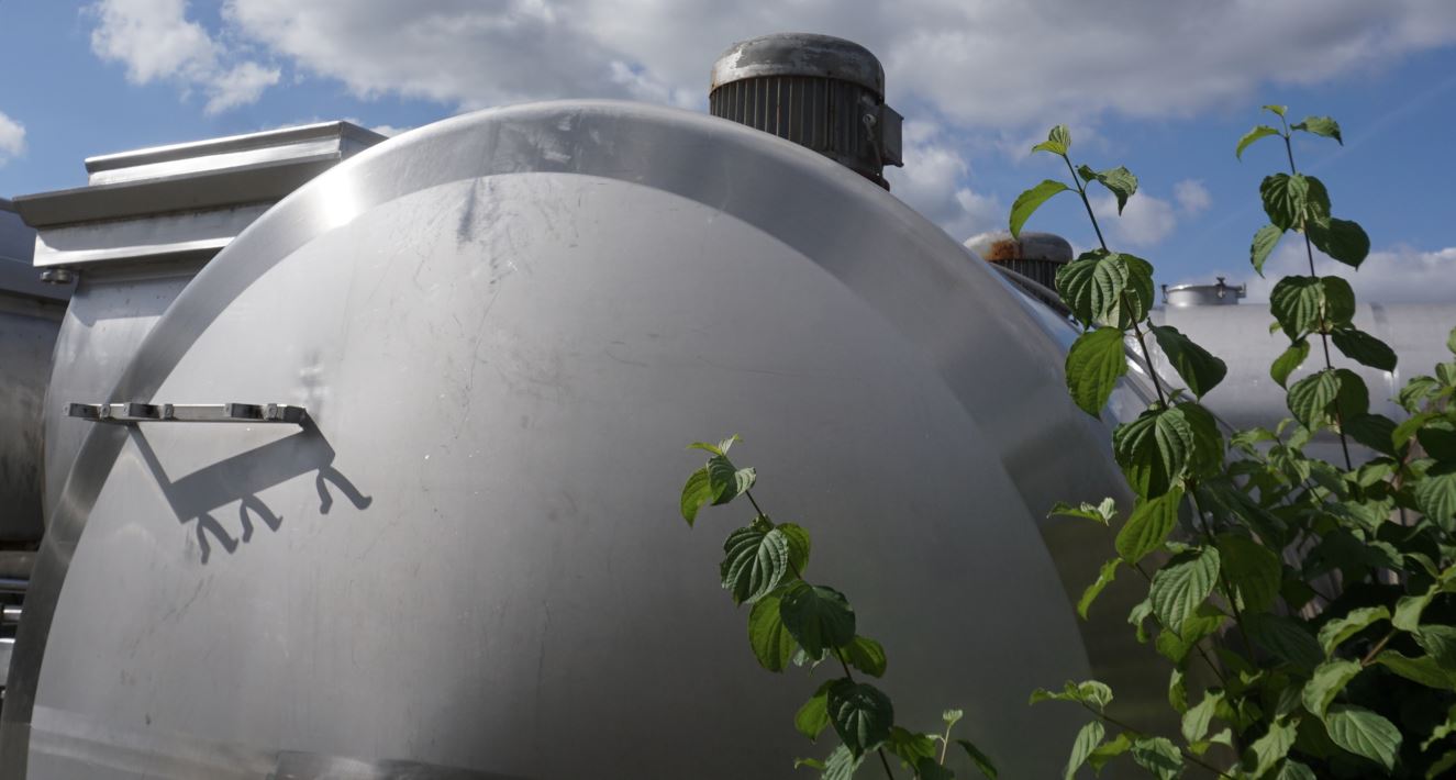 Behälter 20.000 Liter aus V2A, einwandig