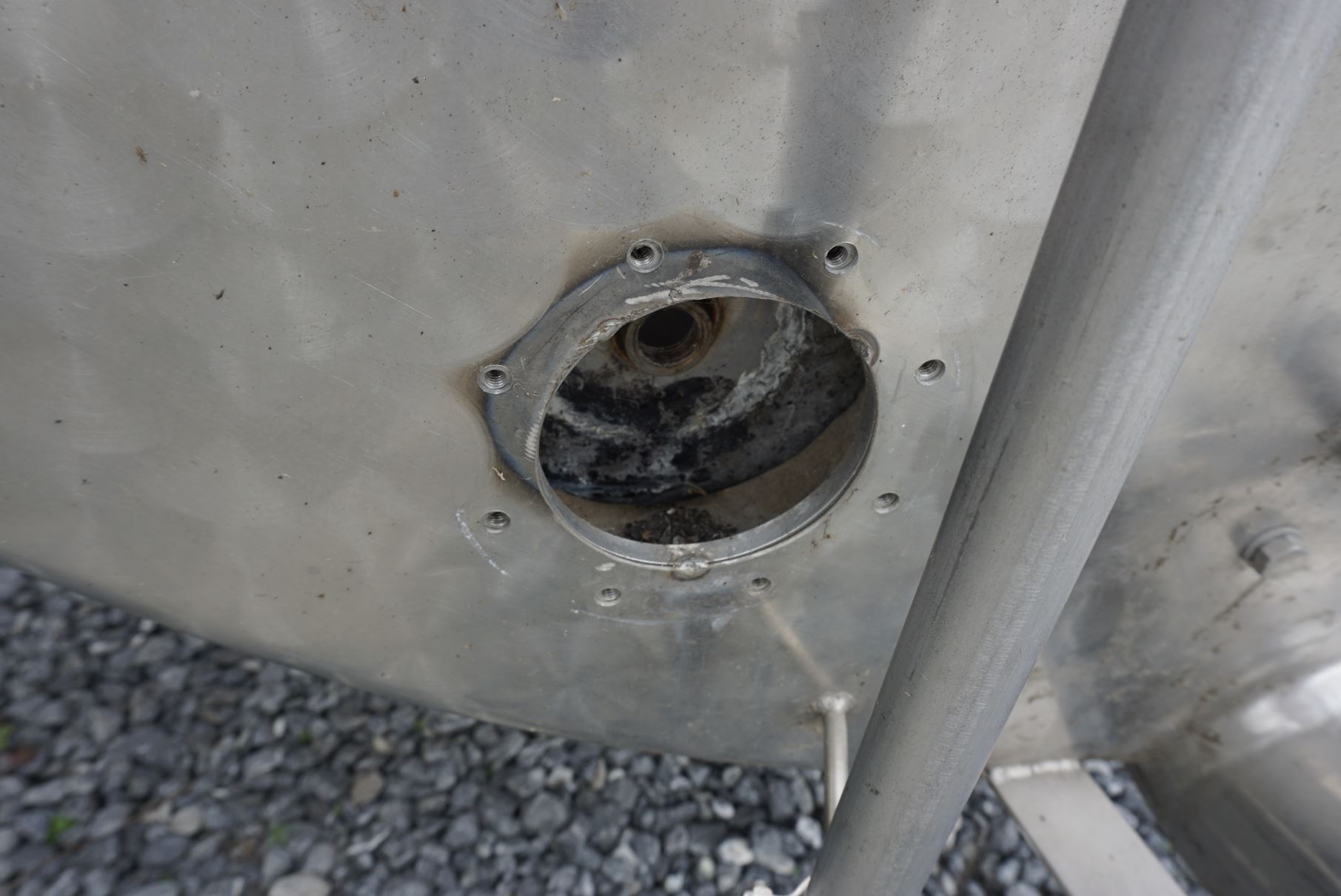 Behälter 6.000 Liter aus V2A, isoliert