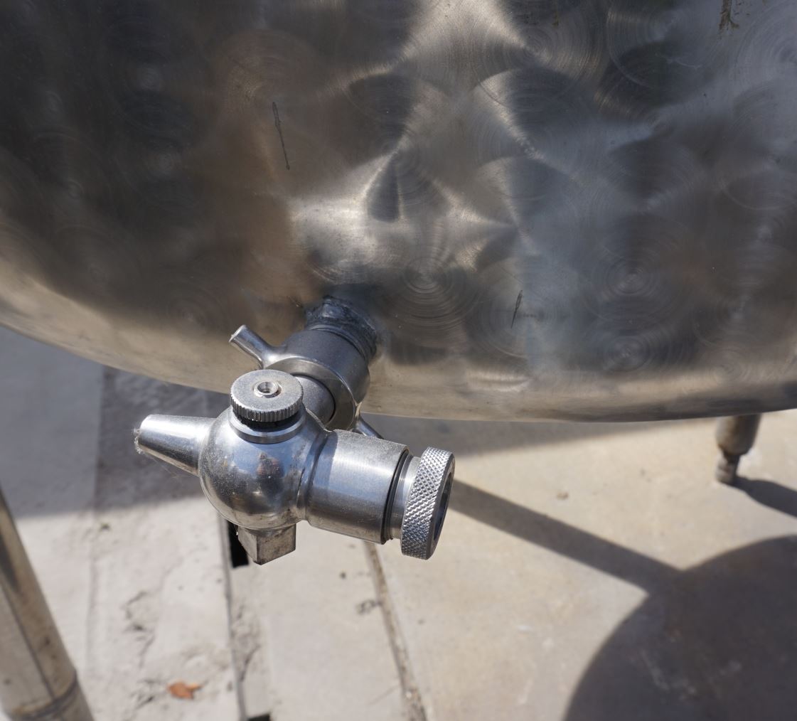 Behälter 800 Liter aus V2A, einwandig, gebraucht