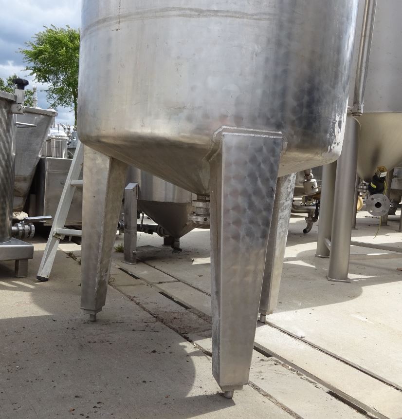 Behälter 800 Liter aus V2A, einwandig