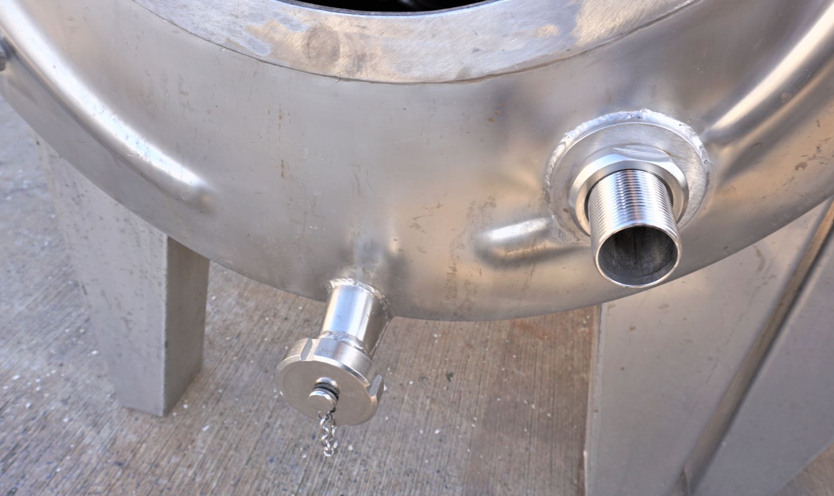 Behälter 2.500 Liter aus V2A einwandig