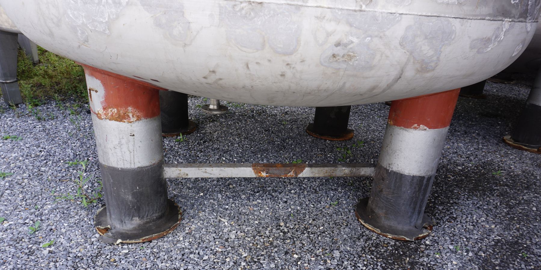 Druckbehälter 30.000 Liter aus V2A, einwandig