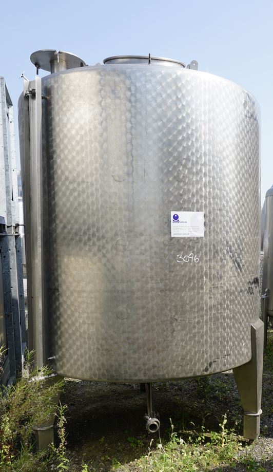Behälter 4.500 Liter aus V2A einwandig, gebraucht