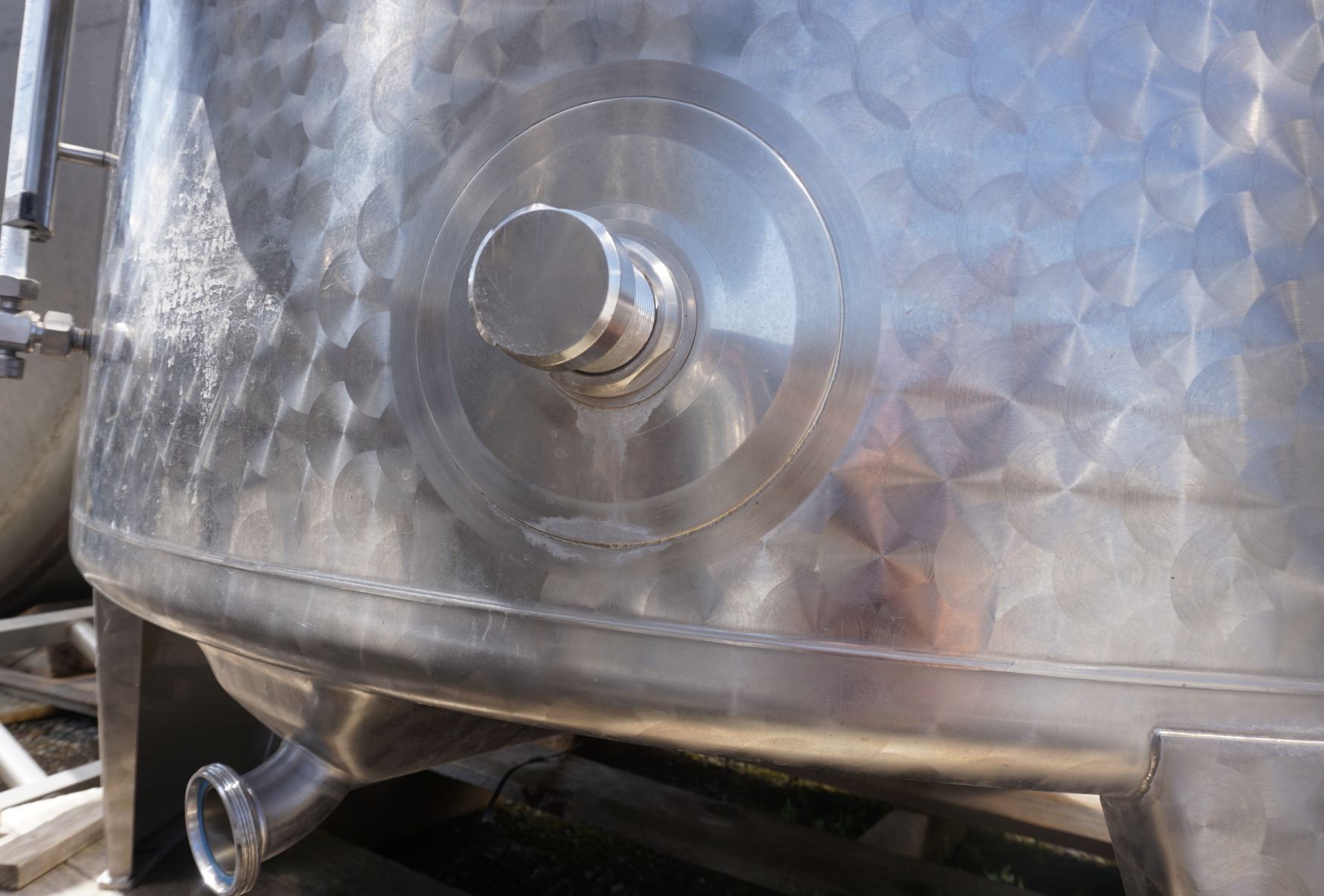 Behälter 2.850 Liter aus V2A, einwandig