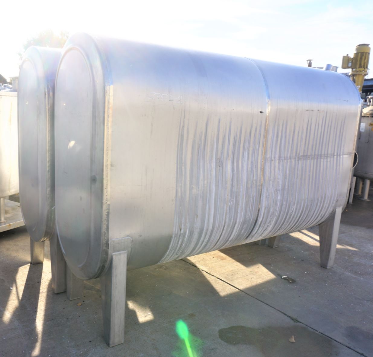 Behälter 2.500 Liter aus V2A einwandig