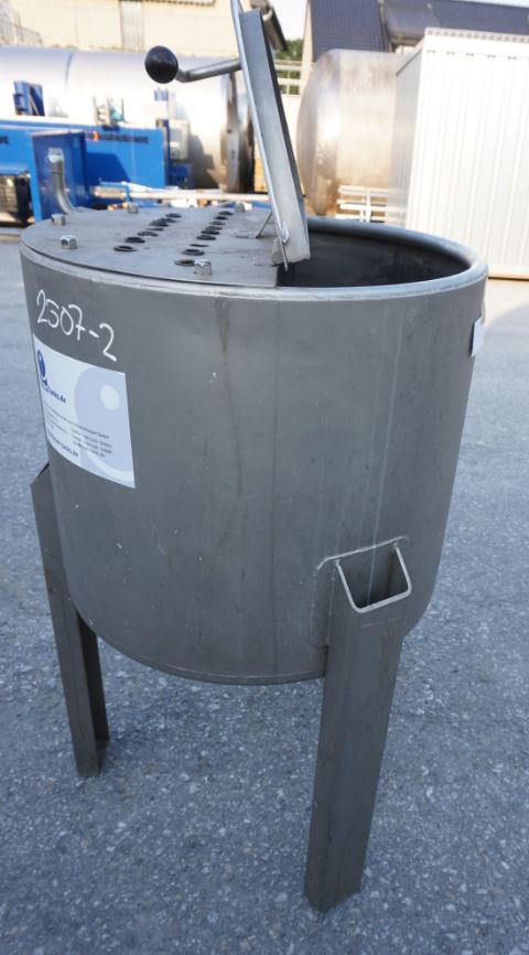 Behälter 180 Liter aus V4A, einwandig