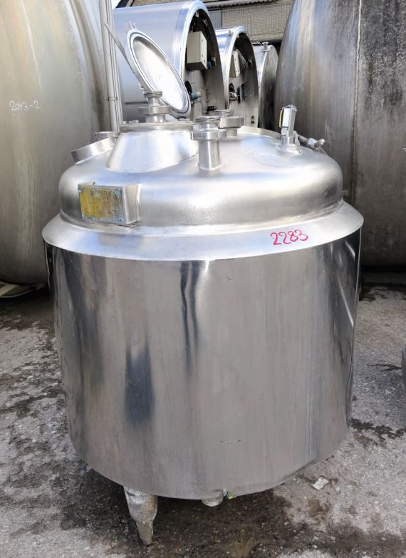 Behälter 457 Liter aus V4A isoliert, gebraucht