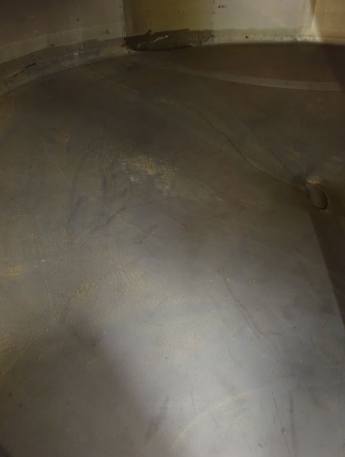 Doppelkammertank 8.000 Liter aus V2A, einwandig