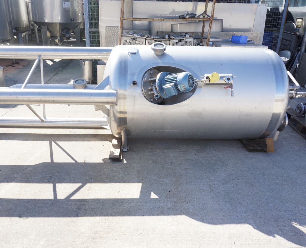 Behälter 1.200 Liter aus V2A, einwandig