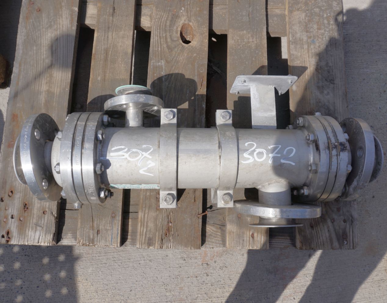 Rohrbündelwärmetauscher 2,5 Liter V2A