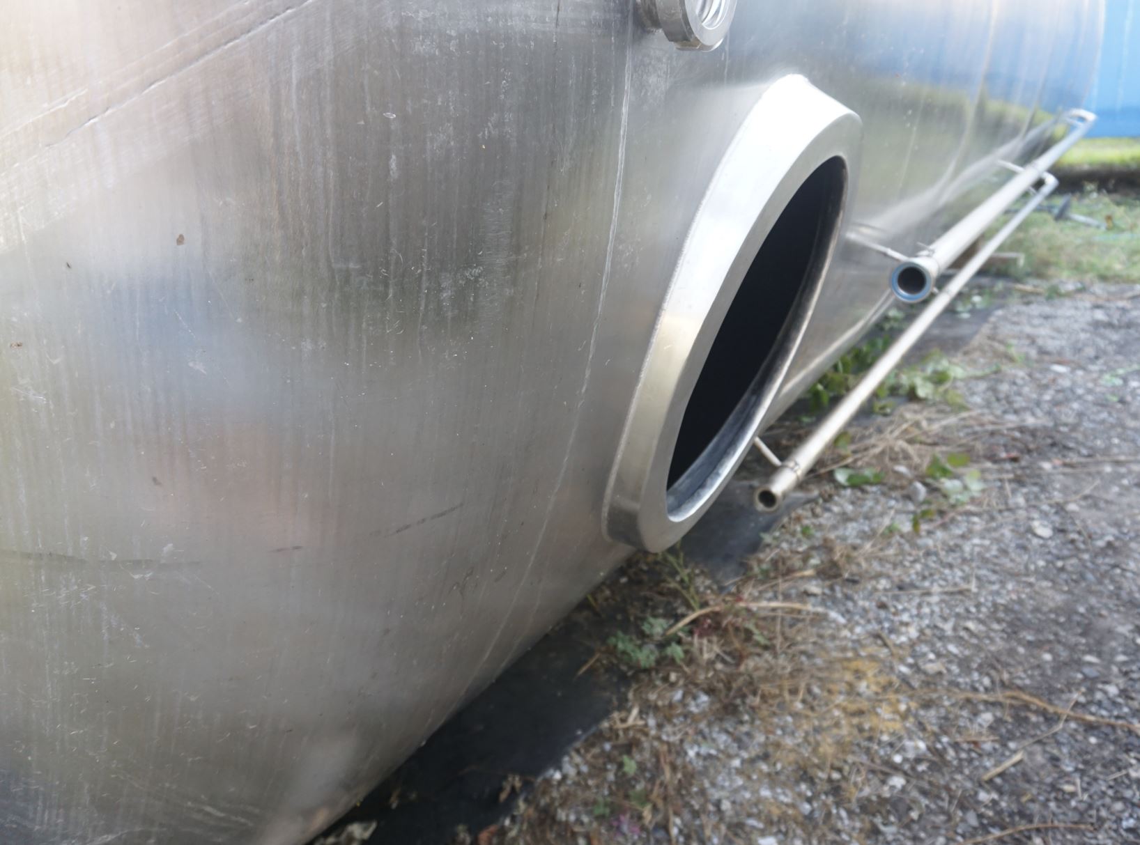 Behälter 38.000 Liter aus V2A, einwandig