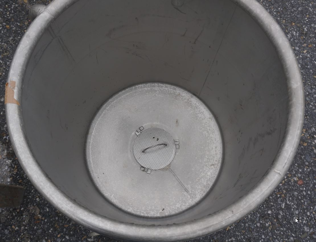 Behälter 200 Liter aus V4A, einwandig