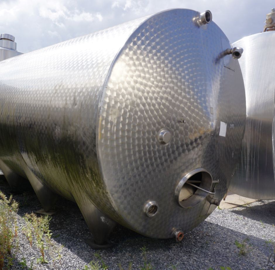 Behälter 20.000 Liter aus V2A, isoliert