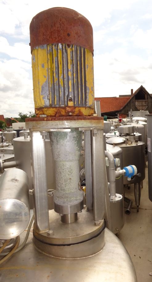 Behälter 800 Liter aus V2A, einwandig