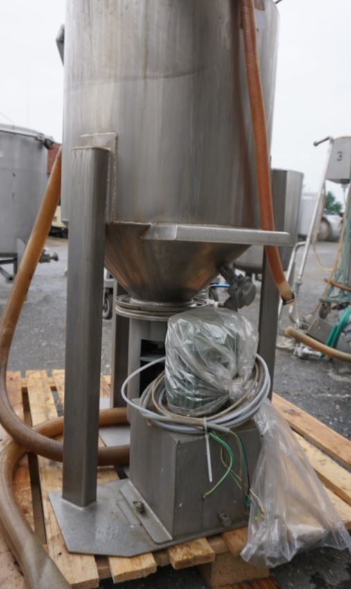Behälter 100 Liter aus V4A, einwandig